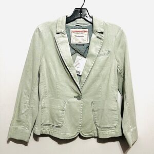 Women's Cartonnier Antropology Blazer XS Light Mint CA 32054